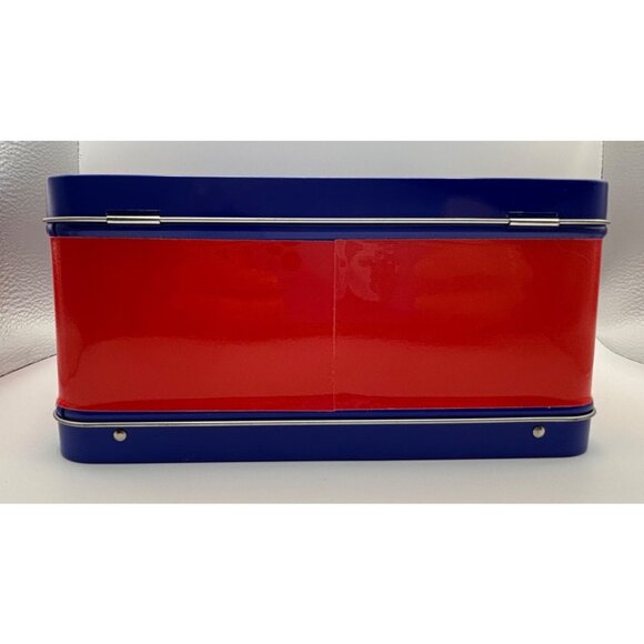 I Love Haribo Blue & Red Metal Tin Lunchbox Decorative Storage Box - Picture 8 of 10